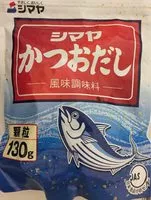 Sucre et nutriments contenus dans Katsuodashi karyu