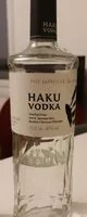 Jumlah gula yang masuk Haku vodka