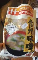 Suhkru kogus sees Pâte miso