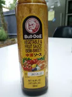 Sokeria ja ravinteita mukana Bull dog sauce co