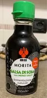 Sokerin määrä sisällä Salsa di soia con meno sale