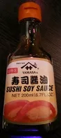 Cantidad de azúcar en Sushi Soy Sauce