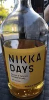 Sucre et nutriments contenus dans Nikka days