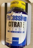 Cantidad de azúcar en Potassium Citrate