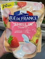 İçindeki şeker miktarı シェルインクリームチーズ　ストロベリー