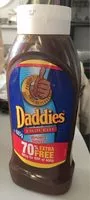 中的糖分和营养成分 Daddies