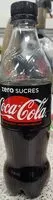 Amount of sugar in Coca-Cola Zéro sucres
