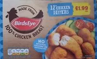 Suhkru kogus sees Chicken dippers