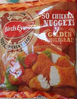 Suhkru kogus sees Chicken Nuggets with Golden Wholegrain