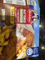 Suhkru kogus sees Battered Haddock