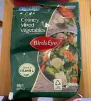 Suhkru kogus sees Country mixed vegetables