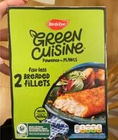 Suhkru kogus sees Fishless breaded fillets