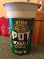 Sugar and nutrients in King pot noodle