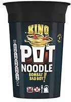 中的糖分和营养成分 Pot noodles