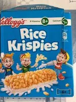 中的糖分和营养成分 Rice krispies