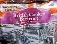 Sokerin määrä sisällä Cooked Beetroot