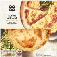 Cantidad de azúcar en Co-op Quiche Lorraine