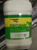 Fresh semi skimmed milk