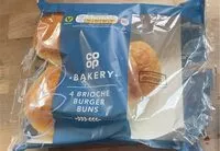 Sokerin määrä sisällä Brioche burger bun