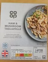 चीनी की मात्रा Ham & Mushroom Tagliatelle