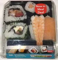 Cantidad de azúcar en Salmon & Prawn Selection with soy sauce