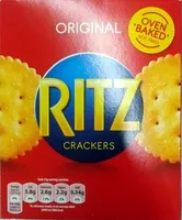 中的糖分和营养成分 Ritz bakery