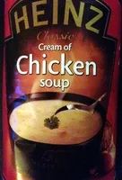 Sokerin määrä sisällä Cream of chicken soup