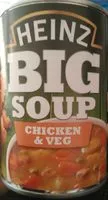 中的糖分和营养成分 Big soup