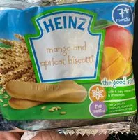 Amount of sugar in Mango and apricot biscotti