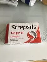 糖質や栄養素が Strepsils