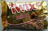 चीनी की मात्रा Twix minis barres x19 - 403g