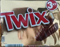 चीनी की मात्रा Twix 3x2
