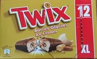 चीनी की मात्रा 12 barres glacées XL, 12x43.1ml