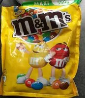 Quantité de sucre dans M&M's peanut