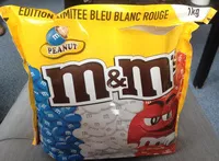 Quantité de sucre dans M&M's peanut