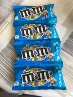 Quantité de sucre dans M&M'S crispy