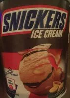 चीनी की मात्रा Snickers Ice Cream