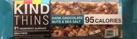 Cantidad de azúcar en Dark Chocolate Nuts & Sea Salt