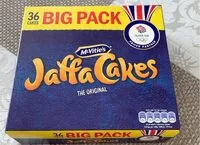入っている砂糖の量 Jaffa Cakes