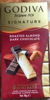Quantité de sucre dans Roasted almond dark chocolate
