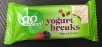 入っている砂糖の量 Go Ahead! 2 Yogurt Breaks Forest Fruit