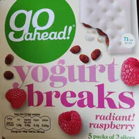 Suhkru kogus sees Yogurt Breaks Raspberry