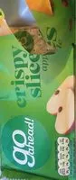 Suhkru kogus sees Go Ahead! Crispy Slices Apple