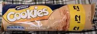 Jumlah gula yang masuk McVitie's Cookies White Choc Chip