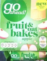Suhkru kogus sees Fruit & Oat Bakes apple