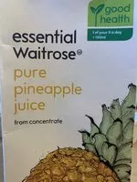 Zuckermenge drin Pure pineapple juice from concentrate