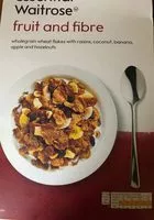 Cantidad de azúcar en Fruit and Fibre