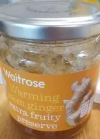 Amount of sugar in Warming Stem Ginger Extra Fruity Preserve