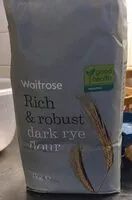 Zuckermenge drin Rich & robust dark rye flour