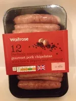 Pork chipolatas